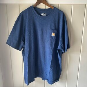 Carhartt Men's Navy Short Sleeve Tee